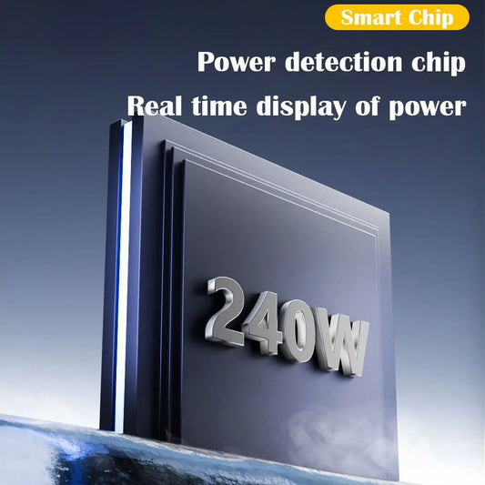 1 PCS Digital LED Display USB 4 Type-C Adapter 8K 60HZ PD 240W OTG Converter 40Gbps Full Function Power Meter Tester