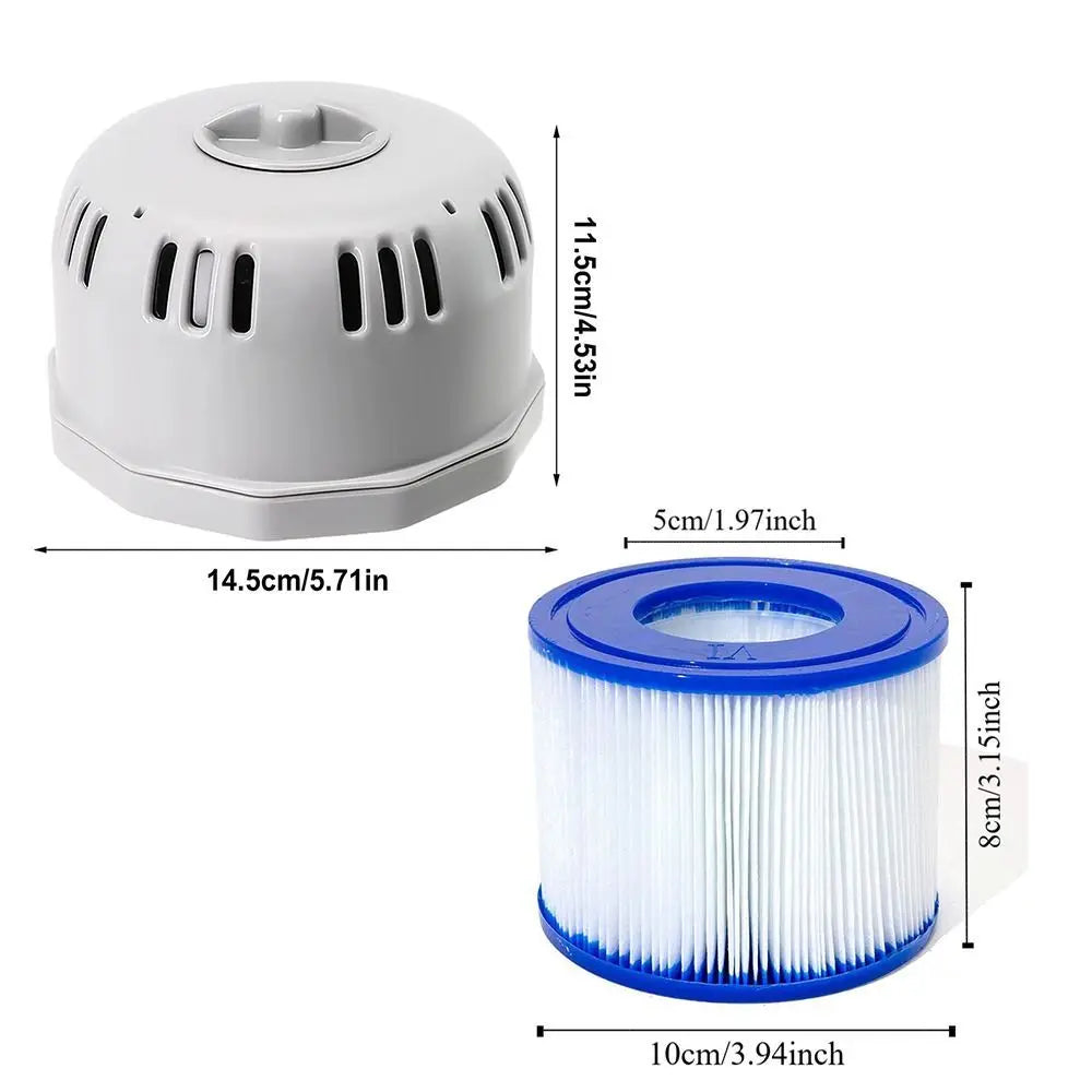 Replacement Parts Swimming Pool Filter Cartridge Strainer Assembly Swimming Pool Cleaning Filter Holder Bracket Practical