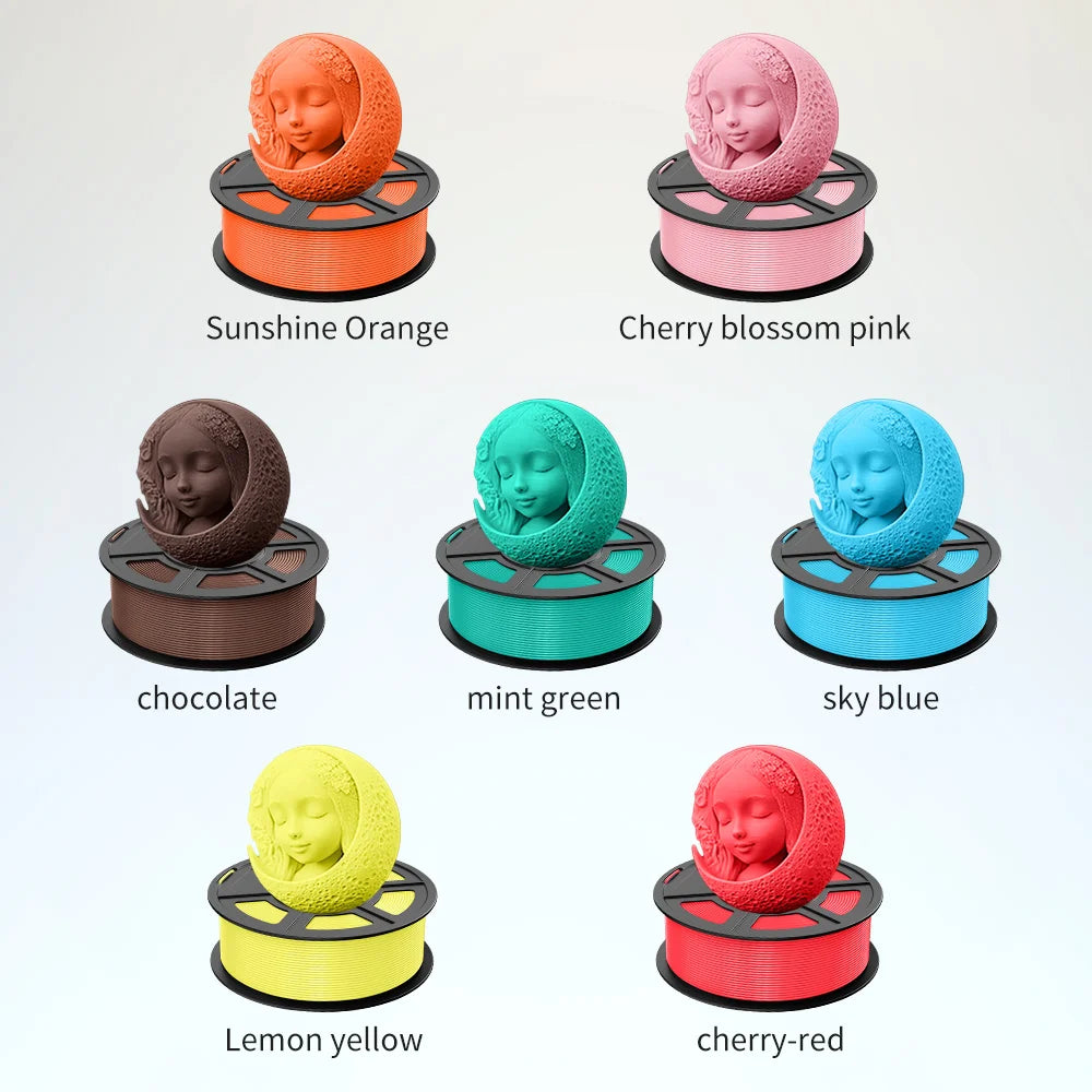 JAYO 3D PETG/PLA/PLA PLUS Printer Filament  Macaron Series & No bubbles non-toxic 3D Printing Materials for 3D Printer&3D Pen