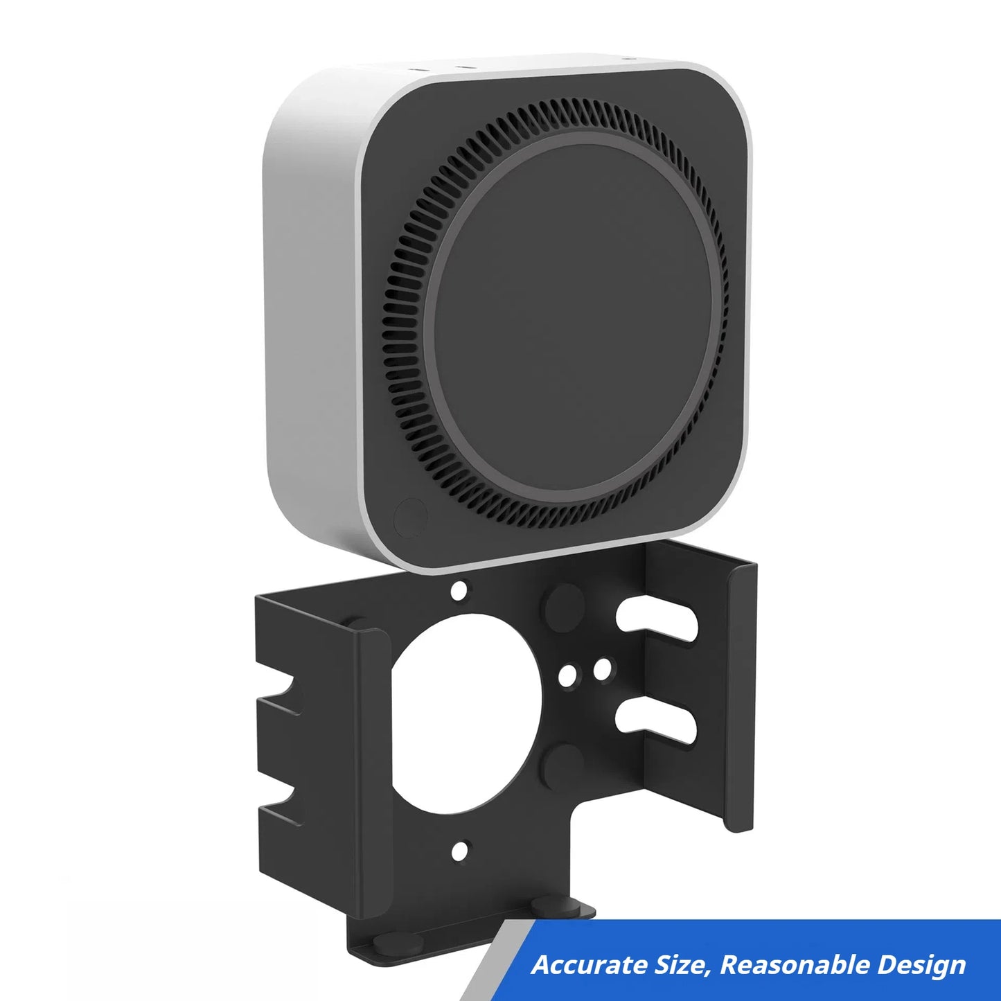 Under Desk Mount For Apple Mac mini M4 2024 For Vesa Display Bracket Metal Wall Mount Bracket