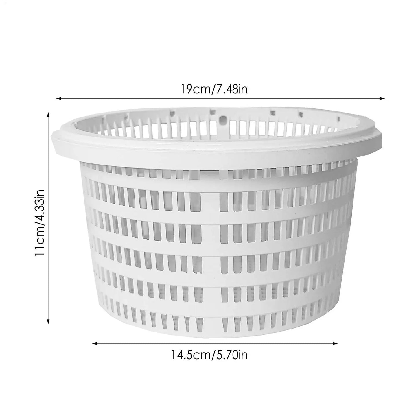 Pool Strainer Basket Filter Swimming Pool Leaf Skimmer Basket Pool Pond Debris Catcher Pool Skimmer Net Replacement