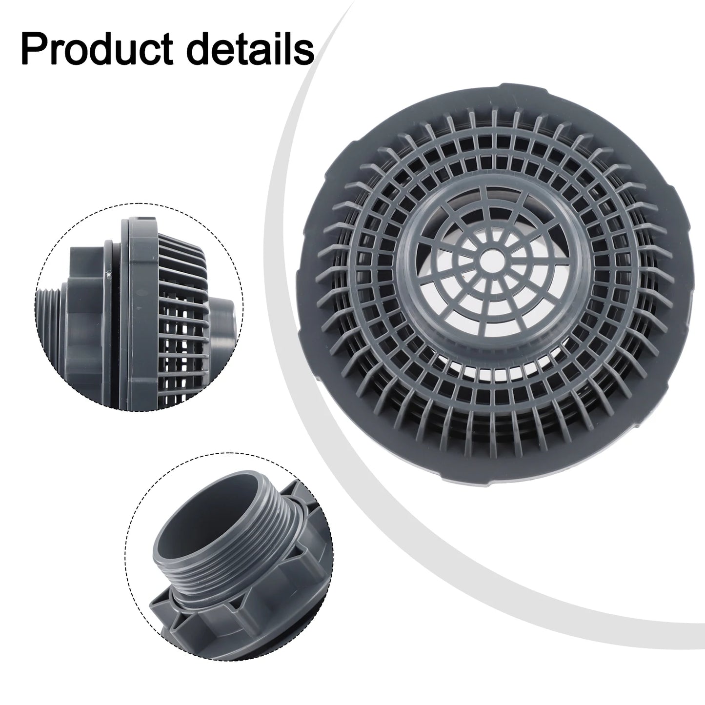 For Pool Owners 38mm Pool Filter Compatible Pool Filter System Debris Removal Filter Designed For 38mm Connection