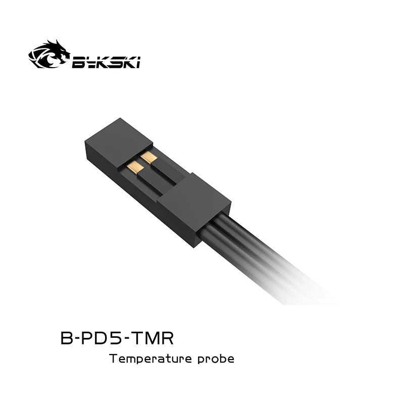 BYKSKI G1/4 Temperature Measurement Plug Sealing Lock Water Cooling PC Application Accessories Metal Fitting B-PD5-TMR