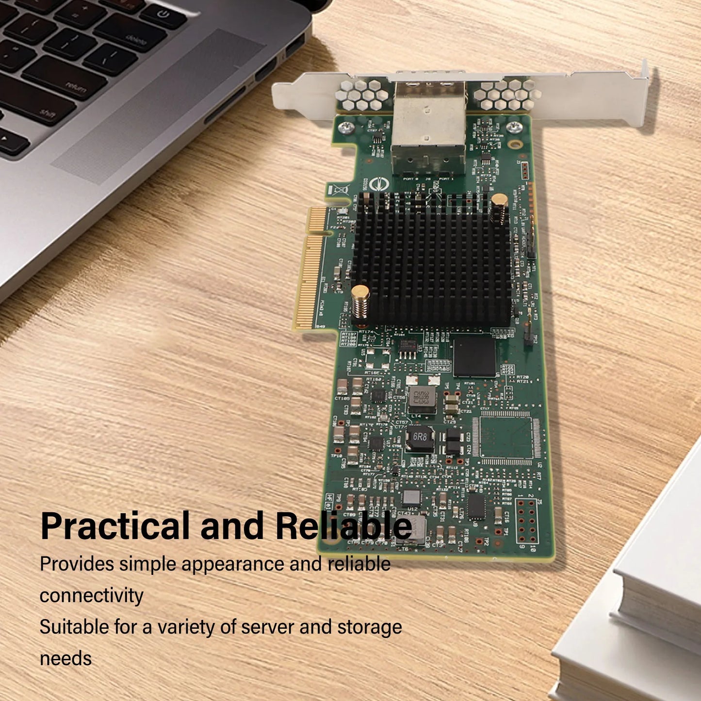 LSI 9300 8e RAID Controller Card Professional 12G External PCIe SAS SATA HBA Controller Card for Computer