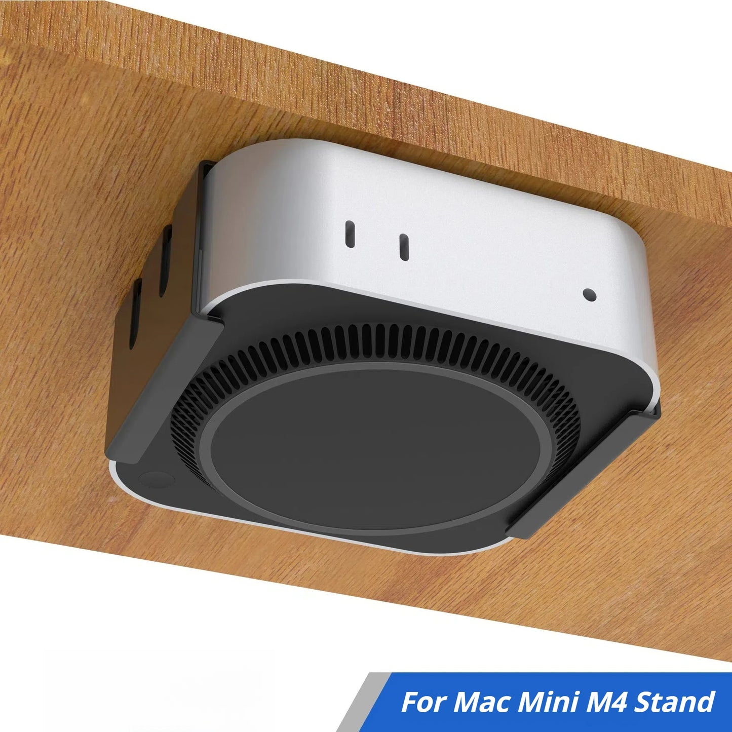 Under Desk Mount For Apple Mac mini M4 2024 For Vesa Display Bracket Metal Wall Mount Bracket